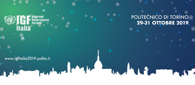 COMUNICATO STAMPA - INTERNET GOVERNANCE FORUM ITALIA 2019
