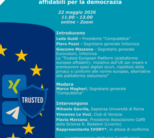 Oltre la regolamentazione: le TEP, social media europei come piattaforme affidabili per la democrazia
